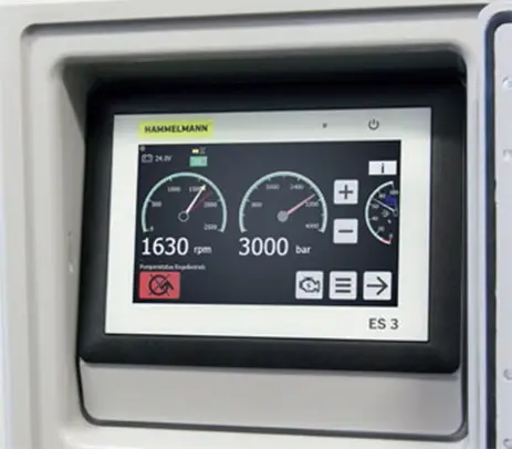 Pompă cu Jet de Apă la Înaltă Presiune HAMMELMANN AQUAJET® 50 Ecran Control