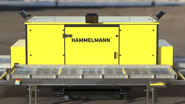 Curățare schele și cofraje HAMMELMANN AQUABLAST® CLEANING LINE